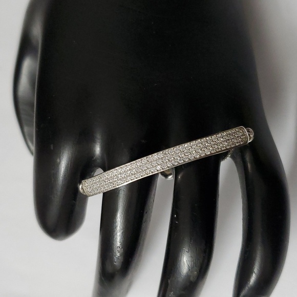 Sterling Silver 925 Bar Bolo Tie Bracelet - Picture 4 of 4